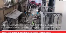 Napoli, esplosione in ristorante: un morto, quattro feriti