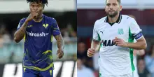 Probabili formazioni di Verona-Sassuolo