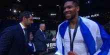 Eurobasket, Antetokounmpo riceve la medaglia di bronzo