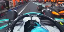 Piastri-Russell, incidente al box nelle Libere 2 del GP d'Olanda. VIDEO