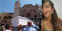Simona Cinà, folla ai funerali a Capaci. Secondo l'autopsia è morta annegata
