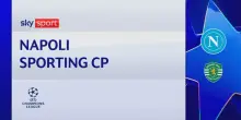 Napoli-Sporting 2-1: gol e highlights Champions