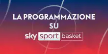 Eurolega, Serie A e Eurocup: tutte le partite in onda su Sky Sport Basket