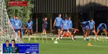 Atalanta, Lookman si allena per la sfida con lo Slavia Praga
