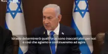 Tregua a Gaza, Netanyahu: Israele ha diritto di veto su membri forza sicurezza internazionale