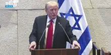 L'intervento di Trump alla Knesset