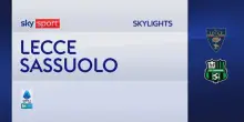 Lecce-Sassuolo 0-0: highlights