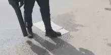 GP Baku, inconveniente ai box per la Red Bull: c'è una perdita d'acqua. VIDEO