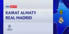 Kairat Almaty-Real Madrid 0-5: il video dei gol