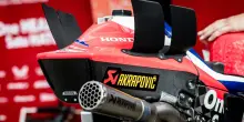 Honda, Nakagami testa un codone con una "gobba" nel venerdì di Motegi. FOTO