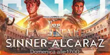 Sinner-Alcaraz all'Atp Roma, dove vedere in tv e streaming