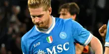 Napoli, infortunio De Bruyne: quali partite salterà tra Serie A e Champions League
