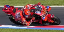 MotoGP a Misano: Marc Marquez 1° nel Warm up, 2° Bezzecchi, 9° Bagnaia. HIGHLIGHTS