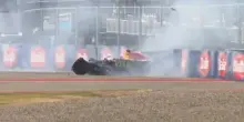 F1, GP Usa: Hadjar, violento botto contro le barriere ad Austin. VIDEO