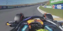 Piastri-Norris, il confronto del giro della pole