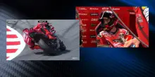 Bagnaia, quanti problemi a Barcellona: il rientro al box nelle Pre-qualifiche. VIDEO