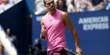 US Open, Alcaraz agli ottavi: Darderi battuto in tre set