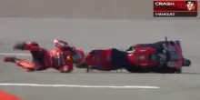 Marc Marquez, due cadute nelle Pre-qualifiche del GP Indonesia a Mandalika. FOTO e VIDEO
