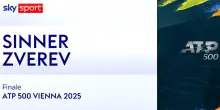 Sinner-Zverev: highlights finale Atp Vienna