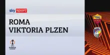 Roma-Viktoria Plzen 1-2: gol e highlights