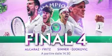 Wimbledon, il programma di oggi: partite e orari