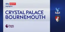 Crystal Palace-Bournemouth 3-3: gol e highlights