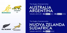 Rugby Championship, gli All Blacks sfidano il Sudafrica su Sky