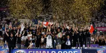 La Virtus Bologna vince il suo 17° scudetto: 3-0 a Brescia in finale playoff