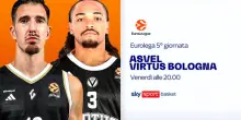 ASVEL-Virtus Bologna di Eurolega: dove vedere la partita in tv e streaming