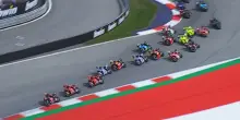 MotoGP, GP Austria: partenza e primo giro con Meda-Sanchini
