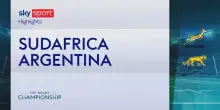 Sudafrica-Argentina: highlights Rugby Championship