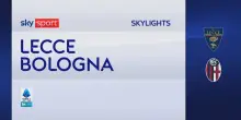 Lecce-Bologna 2-2: gol e highlights