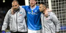 Napoli, De Bruyne verso un lungo stop: lesione di alto grado del bicipite femorale
