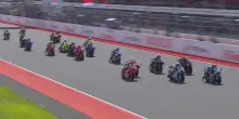 MotoGP, partenza e 1° giro della Sprint Race a Mandalika con Meda-Sanchini. VIDEO