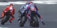 MotoGP, Miller-Aldeguer: rischio tamponamento in curva 1 al Mugello. VIDEO