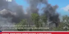 Ucraina, bombe russe contro Kharkiv: almeno 33 feriti