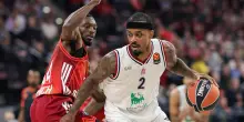 Eurolega, disastro Olimpia Milano anche a Monaco: il Bayern vince 64-53
