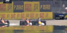 Verstappen deve cedere la posizione a Norris, il team radio
