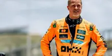 F1, Brad Pitt scende in pista su una Mclaren ad Austin per un test privato