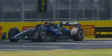 F1, GP Canada: la Williams di Albon perde il cofano motore. VIDEO
