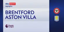 Brentford-Aston Villa 1-0: gol e highlights