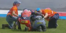 Aldeguer-Mir, l'incidente nella gara di Assen. VIDEO