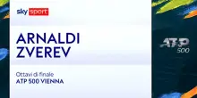 Arnaldi-Zverev: highlights Atp Vienna
