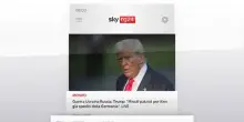 I titoli di Sky Tg24 del 16 luglio, edizione delle 8