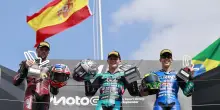 Moto2, GP Giappone: trionfo di Holgado a Motegi, 6° Arbolino. Out Vietti. HIGHLIGHTS