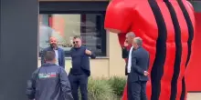 Milan, il ct Gattuso in visita a Milanello a sei anni dall'ultima volta. VIDEO