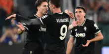 Juventus-Borussia Dortmund 4-4, gol e highlights: Kelly e Vlahovic pareggiano nel recupero