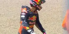 Bastianini dopo la caduta in gara a Brno: "Segnali incoraggianti, mi sentivo competitivo"