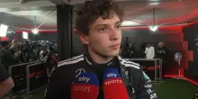 Kimi Antonelli a Baku: "Giro buono, peccato per un colpo di vento nel finale"