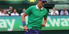 Sinner fuori al 2° turno all'Atp Halle: Bublik vince in tre set